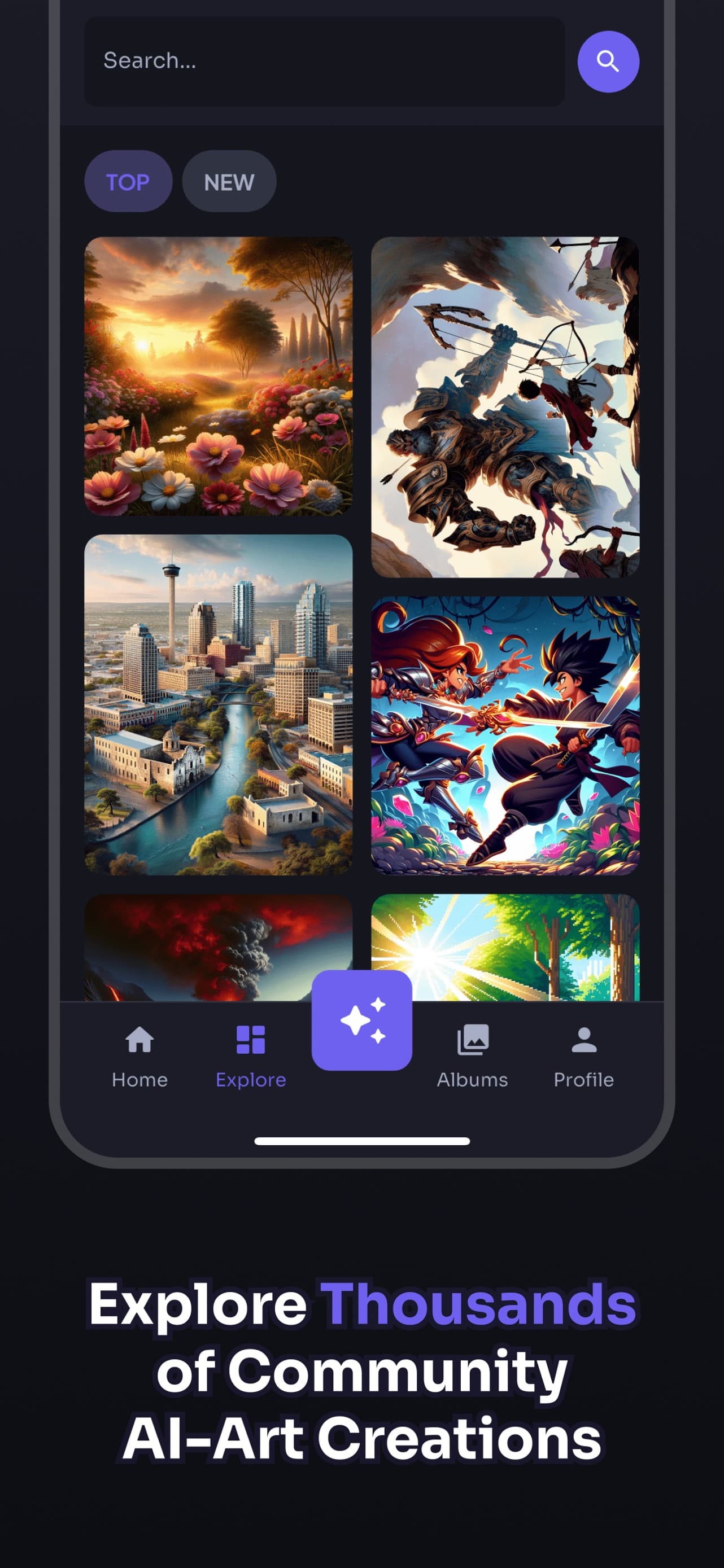 Prompt Canvas app screen